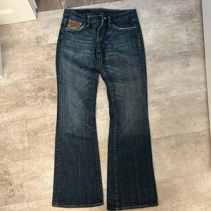 Citizens of humanity jeans size 28 low rise flare leg